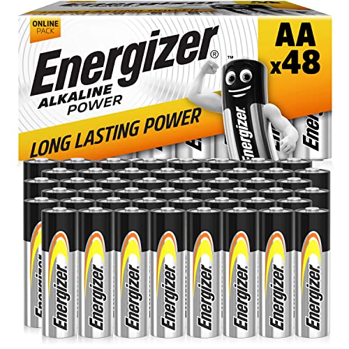 Energizer Baterias AA, Pack 48 (Exclusivo de Amazon)