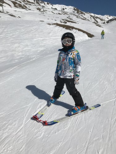 Enganche de esquís para aprendizaje en cuña