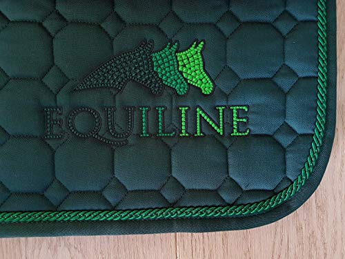 Equiline Sprint - Mantilla para caballo (tamaño VS, color verde y verde)