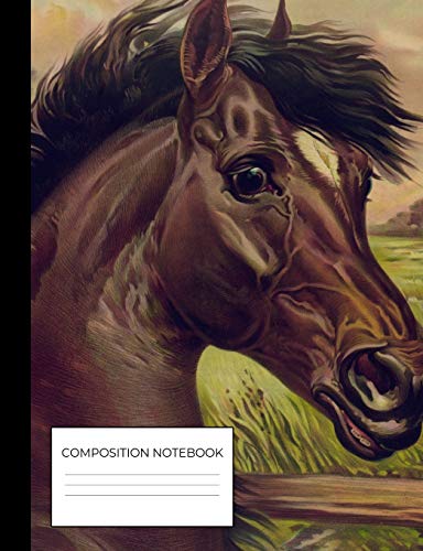 Equine Beauty: Elegant Horse/Equestrian Inspired Notebook Great For Class Notes, Journaling, To Do Lists, Reminders And More (College Ruled)