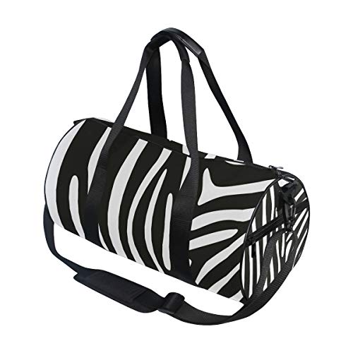 Eslifey Zebra Prints - Bolsa de deporte para gimnasio, para hombre y mujer