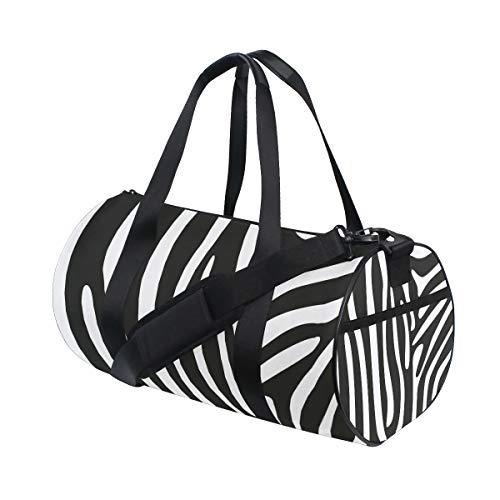 Eslifey Zebra Prints - Bolsa de deporte para gimnasio, para hombre y mujer