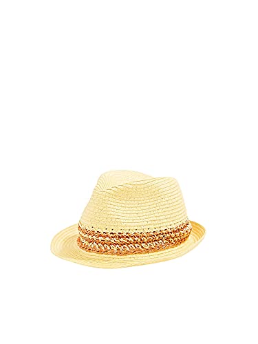 Esprit 050ea1p301 Sombrero de Panam, Amarillo, S para Mujer