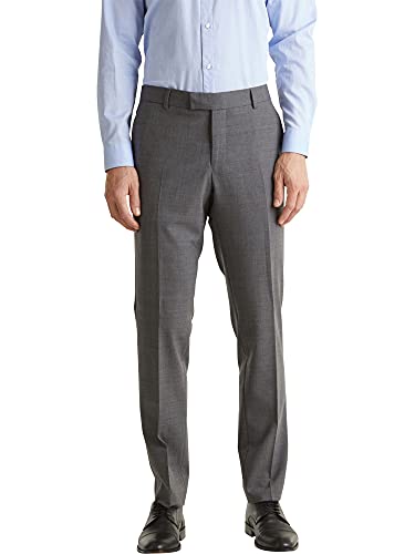 Esprit 990eo2b303 Pantalones de Traje, Gris (Dark Grey 5 024), 52 (Talla del Fabricante: 50) para Hombre