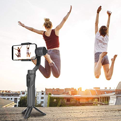 Estabilizador de teléfono Stick para selfies de mano antivibración para disparos, USB multifuncional para grabar videos, Selfie Stick con trípode, para tomar fotos o grabar videos, con 3 modos
