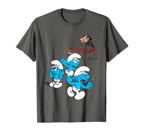 Estados Unidos Los Pitufos Grupo Pitufos Gargamel 01_H Camiseta