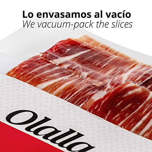 Estuche Jamon Iberico de Bellota 100% Iberico Reserva Pata Negra - Sobres Loncheados de 100 gr de Jamon Iberico Cortado a mano y Envasados al Vacio - Embutidos y Regalos Ibericos Gourmet - 1 kg