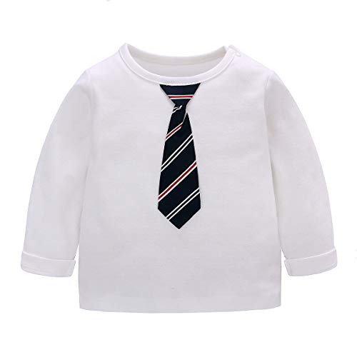 Famuka Bebé niños Trajes Esmoquin Trajes y Americanas Ropa de bebé Camisa + Chaleco + Pantalones (Gris, 90, 12 Meses)