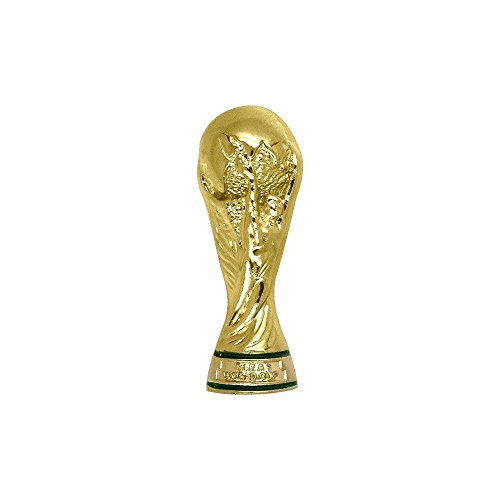 FIFA World Cup 2018 P in de Solapa Réplica de Copa del Mundial de FIFA, Dorado, 2 cm