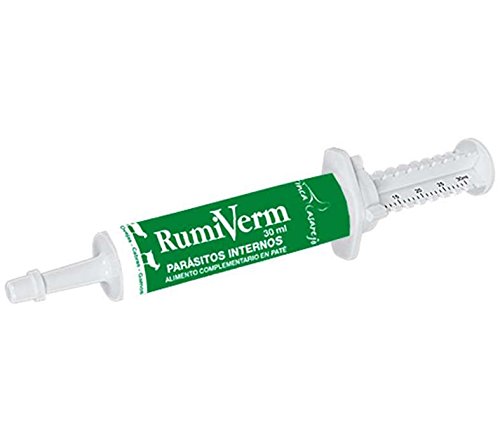 FINCA CASAREJO RumiVerm para desparasitar ovejas y Otros rumiantes internamente - Composición Natural - Se administra Directamente en la Boca del Animal - Previene los Vermes - 30 ml (Ref. RV30)