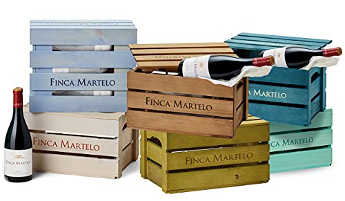 Finca Martelo - Vino Tinto Reserva 2015 D.O Rioja Alavesa | Tempranillo, Mazuelo, Garnacha y Viura | Pack Estuche 6 Botellas 75 cl