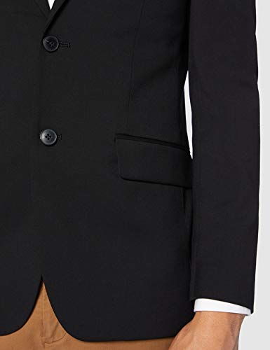 find. Chaqueta de Vestir de Corte Estándar Hombre, Negro (Black), 54R, Label: 44R