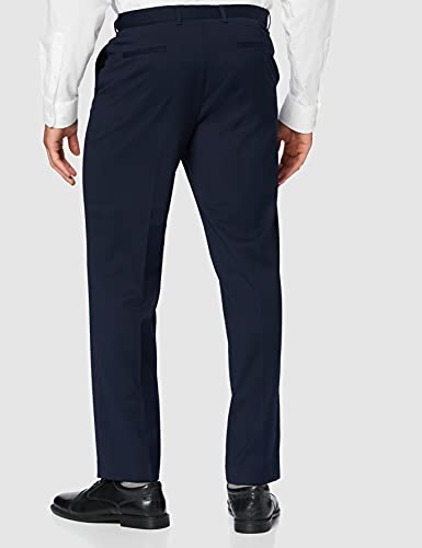 find. Pantalón de Traje Corte Estándar Hombre, azul (marino), 30W / 32L, Label: 30W / 32L