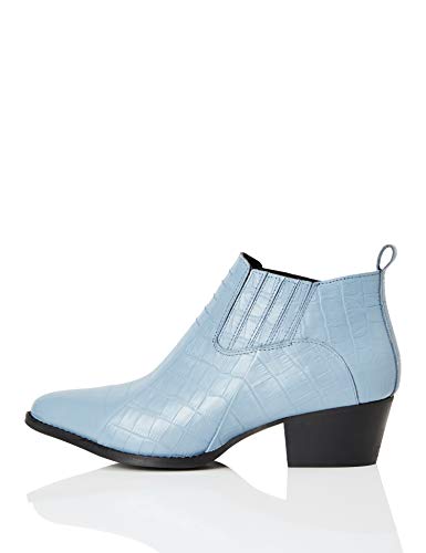 FIND Shoe Boot Botas Camperas, Azul (Blue Croc), 39 EU