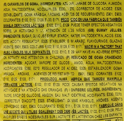 Fini Caramelo de Goma Grageado Sabores Surtidos - 1000 gr