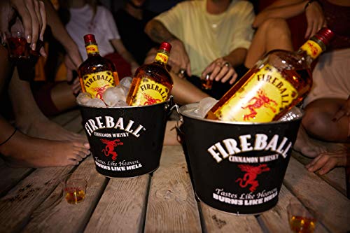 Fireball Cinnamon Whisky - botella de Licor de Whisky infusionado con canela - 700ml