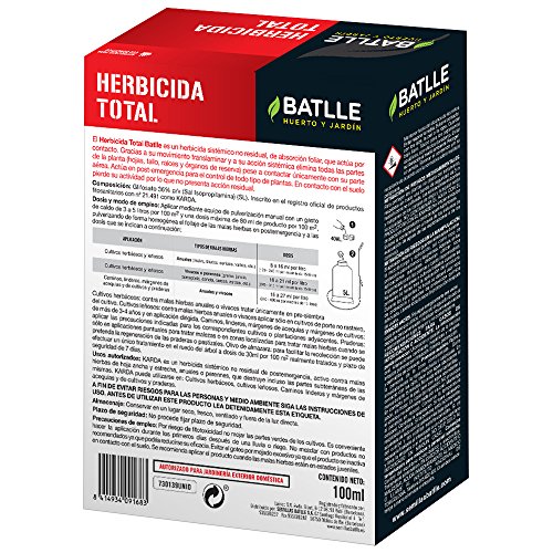 Fitosanitarios - Herbicida Total 100ml - Batlle