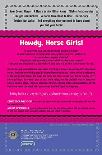 For Horse-Crazy Girls Only: Everything You Want to Know about Horses