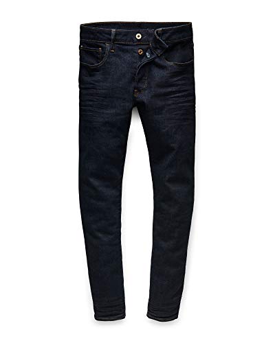 G-STAR RAW 3301 Deconstructed Slim Jeans, Azul (Rinsed 8968-082), 26W / 32L para Hombre