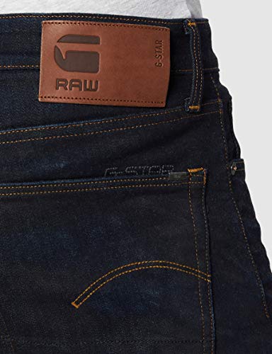 G-STAR RAW 3301 Straight Tapered Vaqueros, Azul (Dk Aged 7209-89), 34W / 34L para Hombre