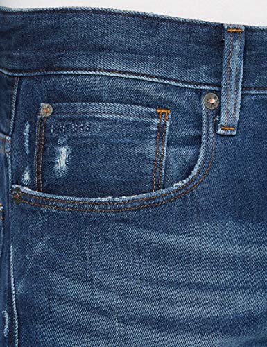 G-STAR RAW 3301 Tapered Jeans, Azul (Medium Aged 3D Restored 9169-9215), 31W / 32L para Hombre