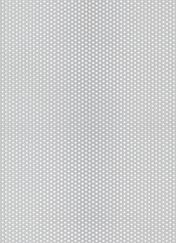 GAH-Alberts Chapa Perforada, Aluminio, 250 x 500 x 0,8 mm