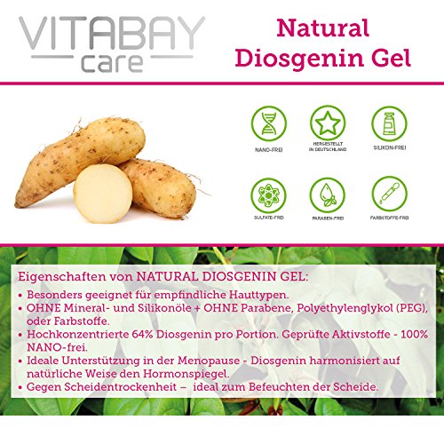 Gel natural de diosgenina extra fuerte – 250 ml