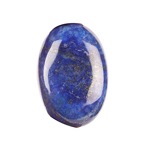 GEMHUB 55.00 quilates azul Lapiz Lazuli natural certificado brillante corte oval suelta piedra preciosa para la fabricación de joyas FF-112
