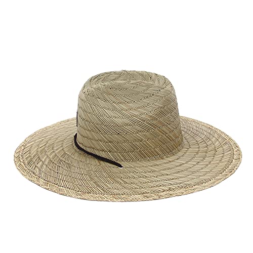 GEMVIE-Gorro de Paja para Mujer y Hombres Sombrero Paja Hombre Campo Sombreros Verano Sombrero de Playa para Anti-UV (Natural)