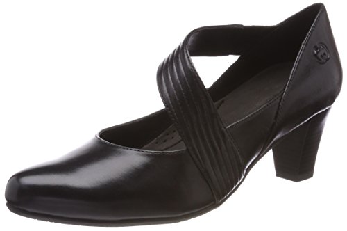 Gerry Weber Shoes Lena 15, Bomba Mujer, Negro, 36 EU