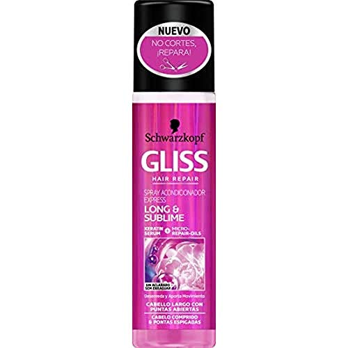 GLISS acondicionador express long & sublime spray 200 ml