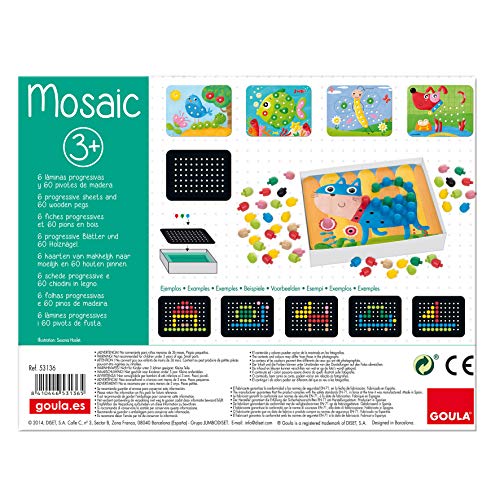 Goula - Mosaico - Juego preescolar educativo a partir de 3 años