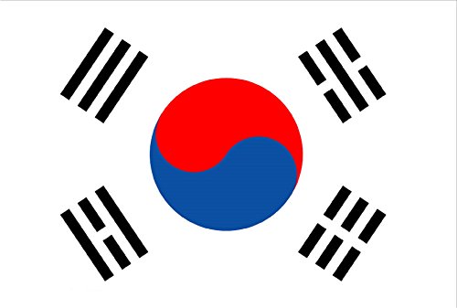 Gran Bandera de Corea Sur 150 x 90 cm Durobol Flag
