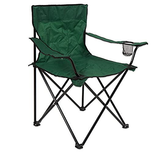 GREATS Silla Plegable de Camping 50X50X80cm, Silla de Acampada Plegable Silla Jardin (1 Unidad, Verde)