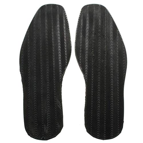 GSDGV 1 par de almohadillas de goma para reparación de zapatos de palma con suela completa, suela de zapato, repuesto de suela de goma y suela gruesa (tamaño: 2 mm)