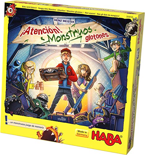 HABA- Monstruos Glotones, Multicolor (Habermass 304058)