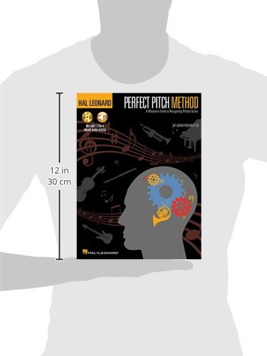 Hal leonard perfect pitch method livre sur la musique +cd: A Musician's Guide to Recognizing Pitches by Ear (Book/3cd with Online Audio
