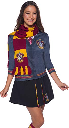 Harry Potter Deluxe Bufanda Gryffindor, Multicolor, (Rubie'S 39033)