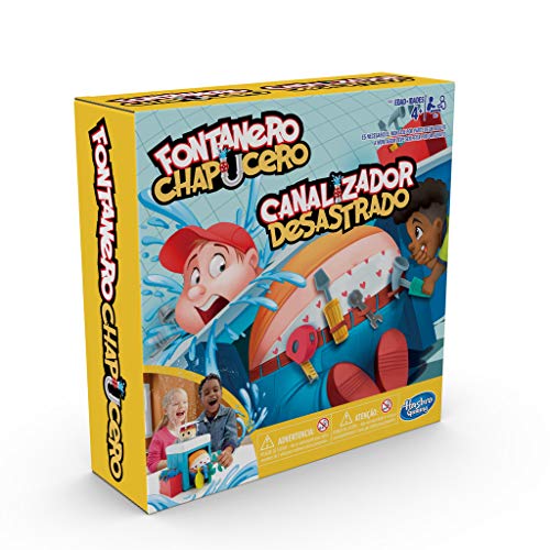 Hasbro Gaming - Juego infantil Fontanero chapucero (Hasbro E6553175)