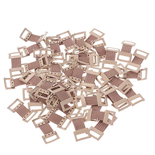Healifty clips de vendaje Clips de vendaje elástico 50pcs estiran corchetes de metal para varios tipos de vendajes