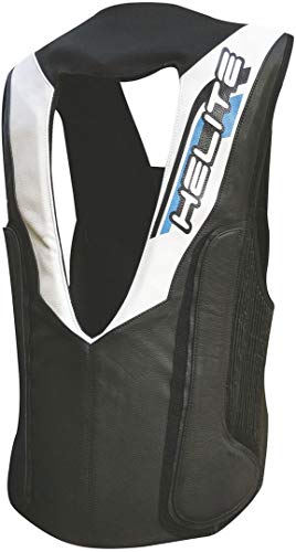 Helite GP-Air 2 - Chaleco de moto con airbag especialmente diseñado para un traje de cuero/carreras por circuito