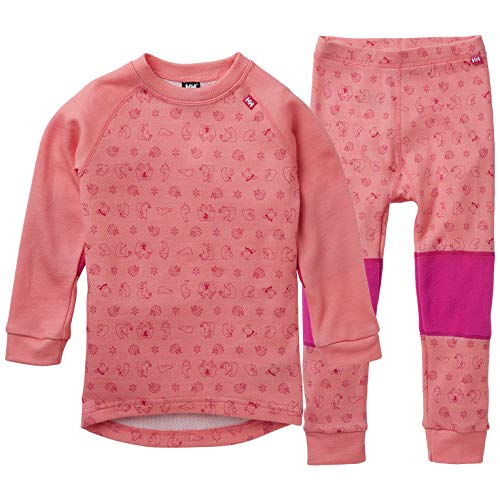 Helly Hansen K HH LIFA Merino Set Chándal, Unisex niños, 051 Conch Shell, 9 años