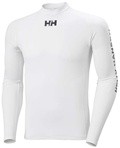 Helly Hansen Waterwear Rashguard Camiseta de Neopreno, Hombre, White, XL