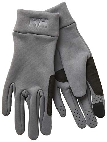 Hellyhansen Guantes de forro polar unisex con forro táctil, sombra silenciosa, M