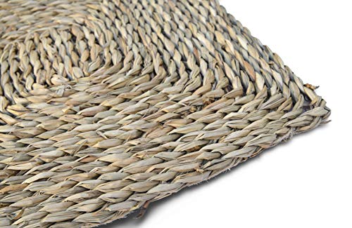 HERSIG - Alfombra Fibra Natural | Alfombra Cuadrada de Seagrass - 180 x240 cm