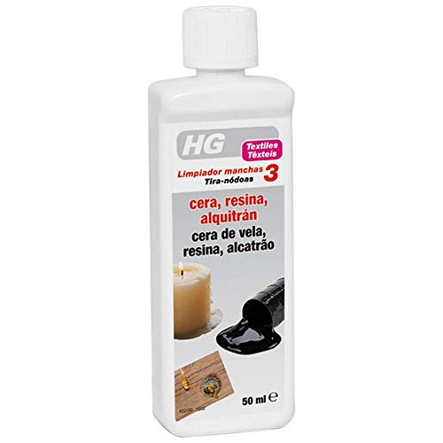 HG Limpiador Manchas Cera, Resina, Alquitrán - 50 ml