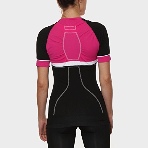 HGADESSO, Camiseta Mujer HG-8571N, N-Fucsia (XL)