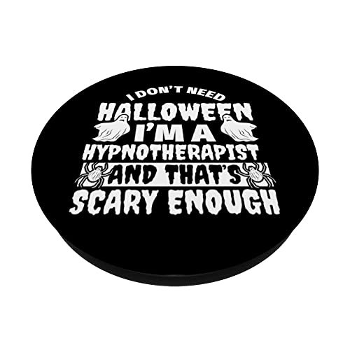 HIPNOTERAPISTA Halloween Divertido PopSockets PopGrip Intercambiable