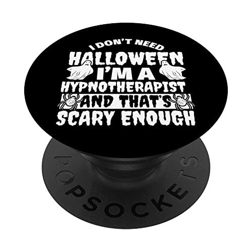 HIPNOTERAPISTA Halloween Divertido PopSockets PopGrip Intercambiable