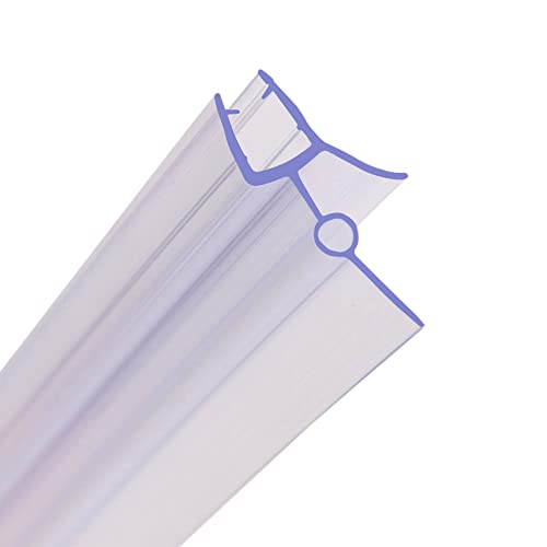 HNNHOME - Junta selladora de goma para puerta de ducha de cristal de 4-6 mm y hueco de 16-22 mm